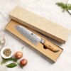 XINZUO B37 Lan Santoku 7“ knife in a gift box