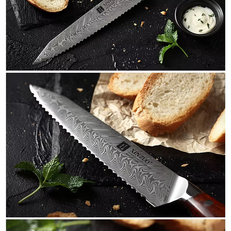 XINZUO B27 Yi Bread Knife 8.5“ 17