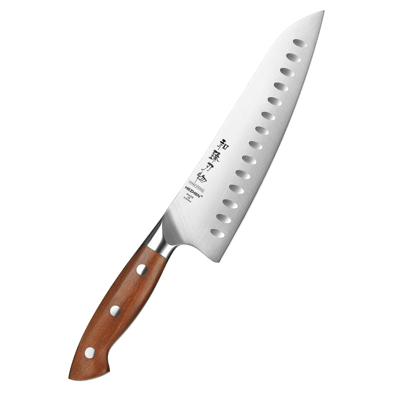 HEZHEN X02 Supreme Granton Edge Chef‘s Knife 8“