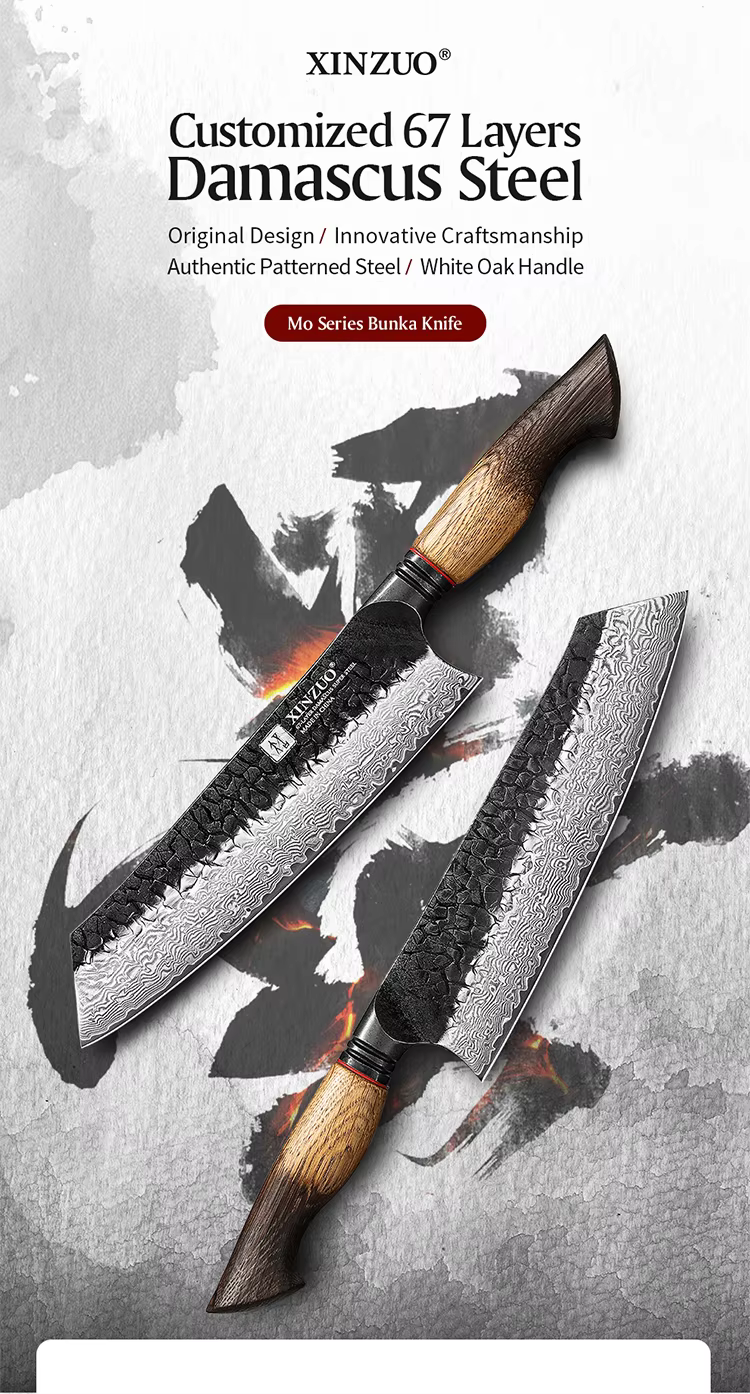 XINZUO X06 Mo Bunka Knife 8.5“ 6 He0267ba1c47b4c50be508e0b54e1497cS